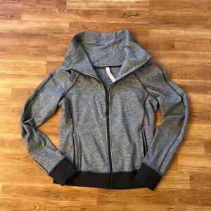 lululemon Cowl Neck Zip-Up Jacket